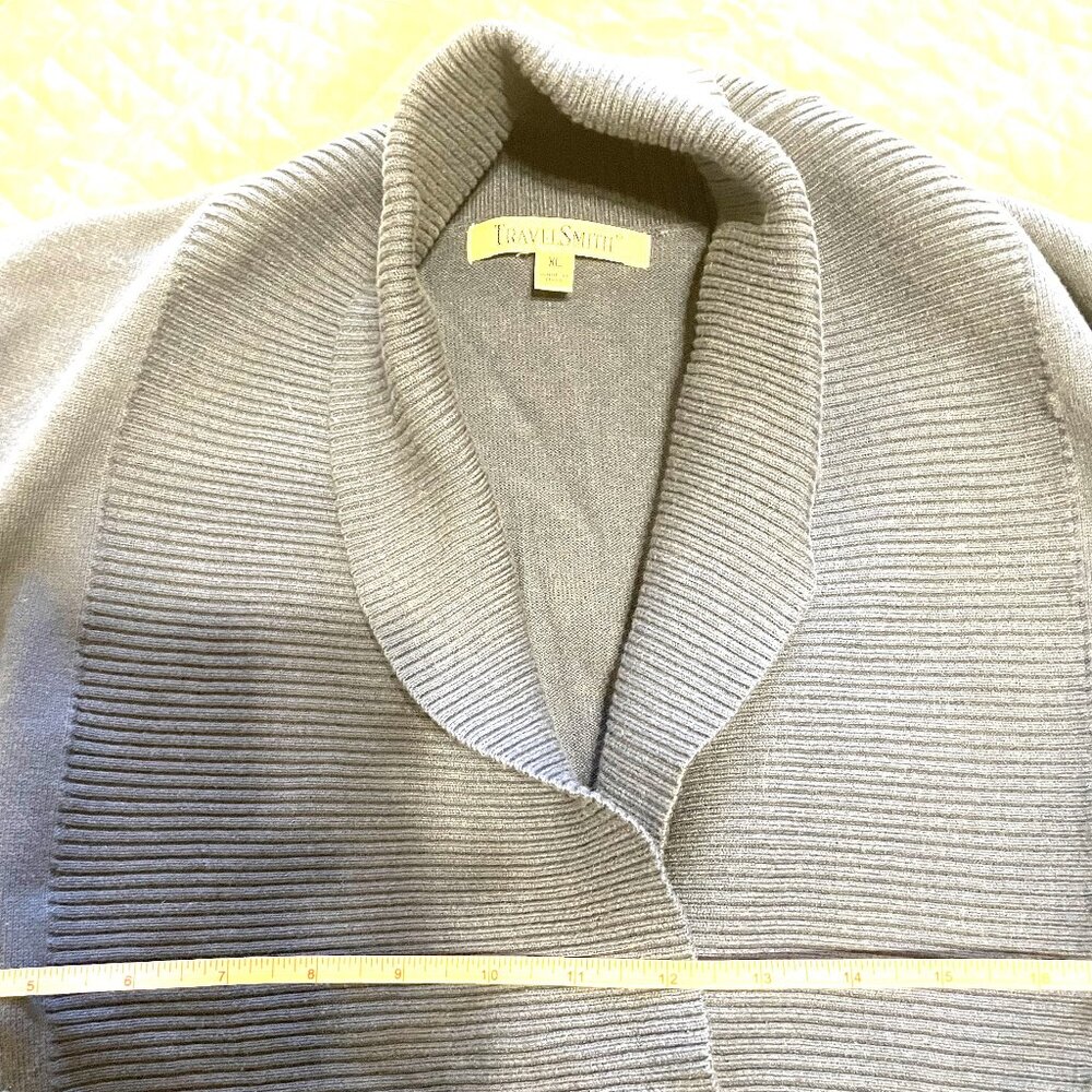 TravelSmith Navy Pullover Sweater, Size XL (NWOT)